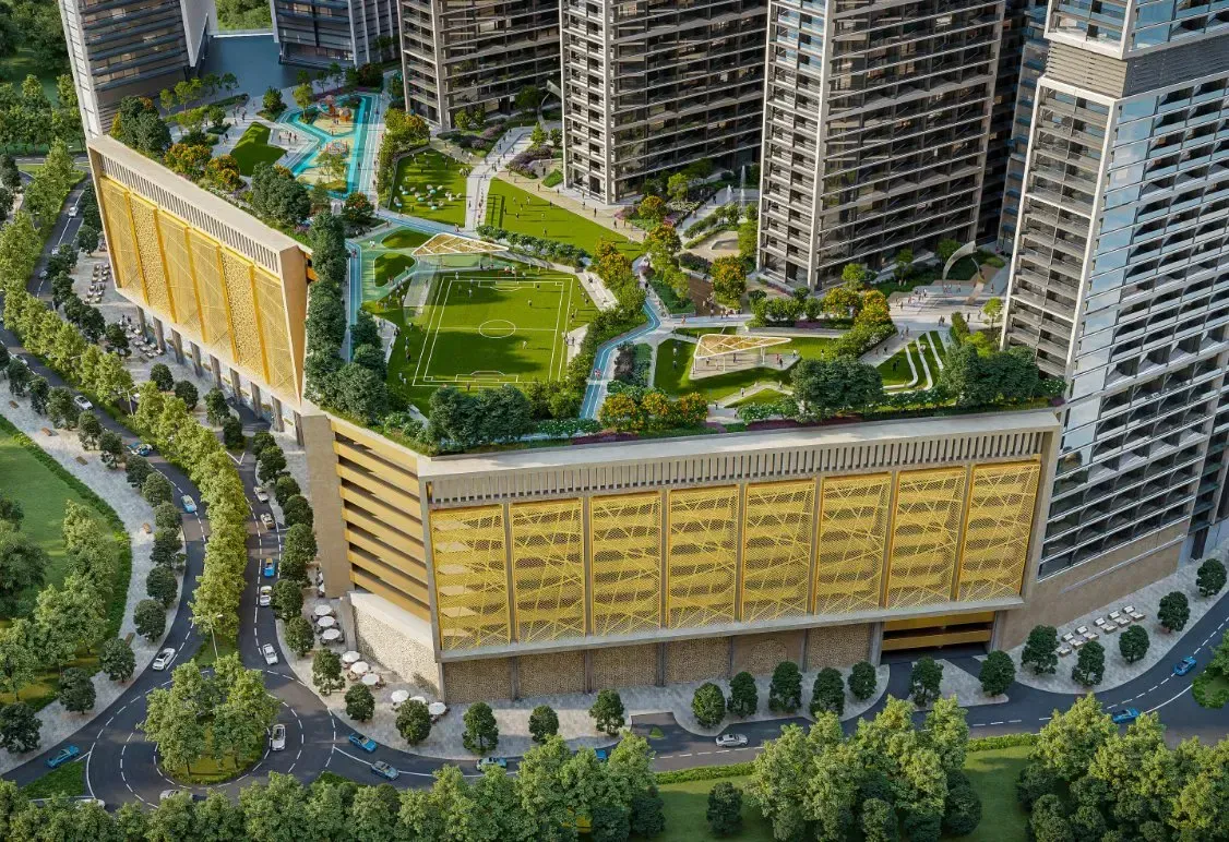 Image depicting Podium Connected Towers