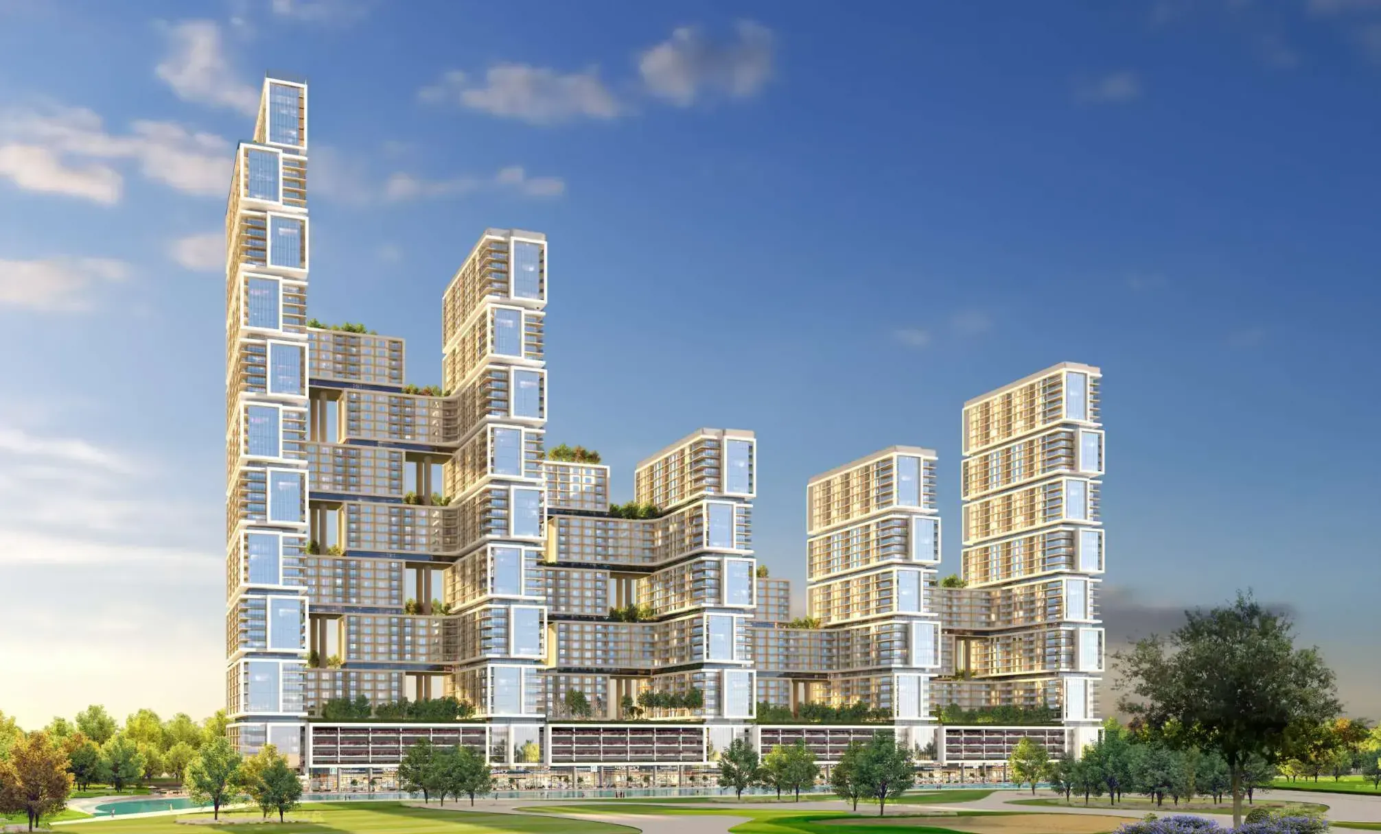 Rendering of Sobha One project in Ras Al Khor Road