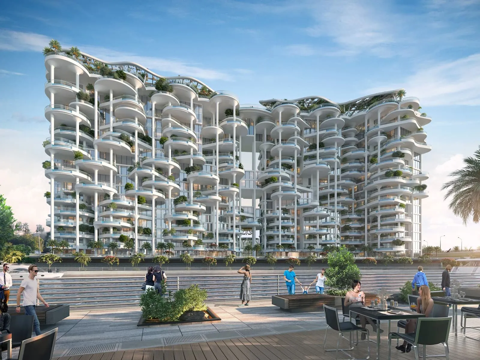 Rendering of Cavalli Couture project in Al Safa